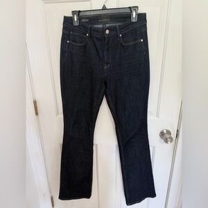 White House Black Market Dark Blue Straight Leg Jeans